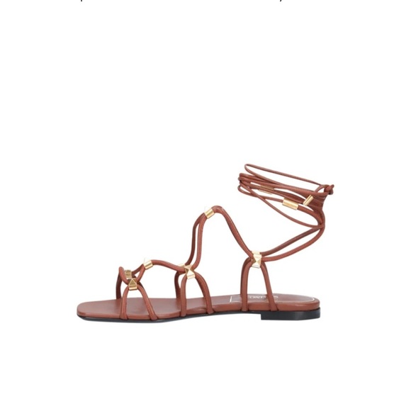 Valentino Garavani
Brown 'rockstud Net' Flat Sandal - Picture 4 of 11